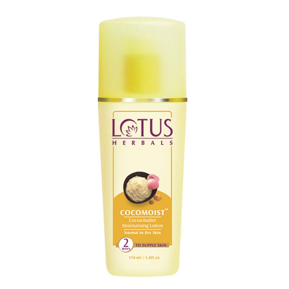 Lotus Herbals Cocomoist Cocoa Butter Moisturising Lotion, 170ml