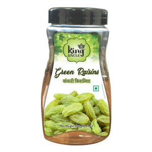 Green Raisins (Kandhari) Jar Packing 250g X 24 (6kg. pack)