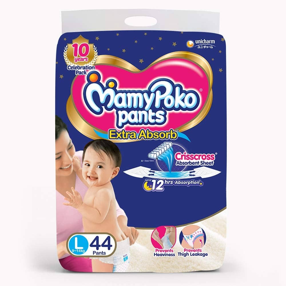 MamyPoko Pants Extra Absorb Diapers - Large