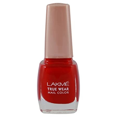 Lakmé True Wear Nail Color Red 404, 9 ml