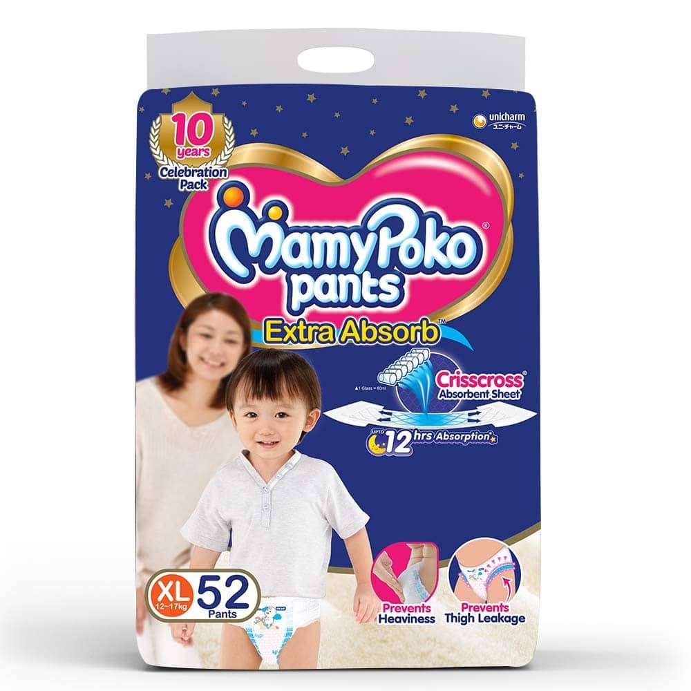 MamyPoko Pants Extra Absorb Diapers - XL